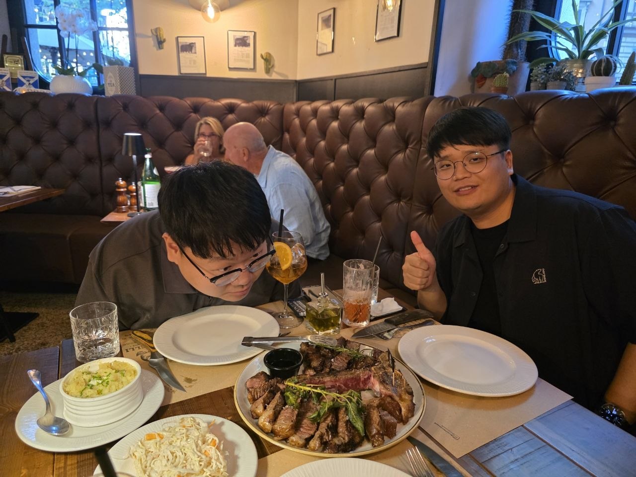 ESORICS 2026 참석 중 로마에서 함께한 식사